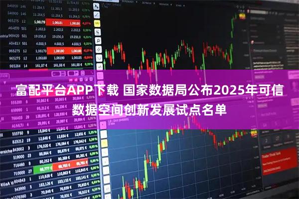富配平台APP下载 国家数据局公布2025年可信数据空间创新发展试点名单